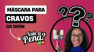 MÁSCARA REMOVEDORA DE CRAVOS DA SHEIN | SERÁ QUE FUNCIONA?