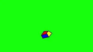 Cube box drop Green Screen By Zaggazag