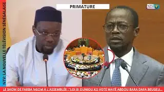 🔴DIRECT PRIMATURE: PREMIER  MINISTRE OUSMANE SONKO REPOND AUX CRITIQUES ET FAIT UNE ANNONCE