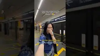 Jakarta’s MRT station’s PSA is so unserious 😏😂🇮🇩 