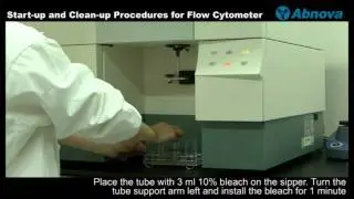 Start-up and Clean-up Procedures for Flow Cytometer