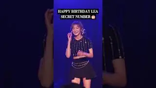 HAPPY BIRTHDAY LEA SECRET NUMBER | The Roxy Theatre, Hollywood, LA 2024 #secretnumber #lockey