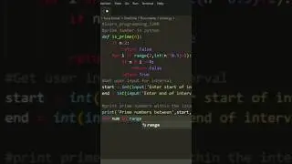 Prime number in python | 