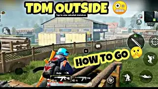 I AM OUTSIDE THE MAP! BEST GLITCH IN TDM! | PUBG Mobile