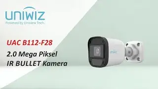 Uniwiz UAC B112 F28 2 MP 2 8 mm Sabit Lensli Mini Bullet Analog Kamera