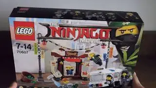 Обзор на набор Ninjago LEGO Movie 70607 ''Палатка торговца''