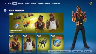 Kai Cenat X Fortnite Locker Early Access