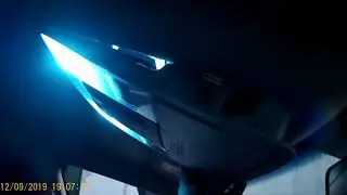 Установка Светодиодных ламп в салон KIA SPORTAGE 3