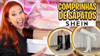 COMPREI VÁRIOS SAPATOS DA SHEIN! | Valeu a pena? 😍🥰🤑💸 #compras #shein #comprinhas #tiktok
