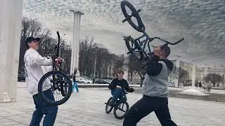 Драка БМХсеров ответил за базар...