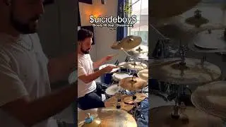 $UICIDEBOY$ BLOODY 98 (FEAT. GHOSTMANE) DRUM COVER (P4) 