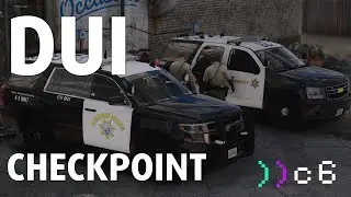 DUI Checkpoint — code6 GTA 5 ROLEPLAY (ЗАПИСЬ СТРИМА С ТВИЧА)
