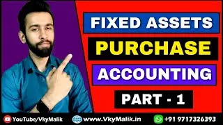 Fixed Assets Purchase Entry in Tally Prime | Fixed Assets Entry in Tally Prime With GST | Part-1