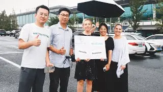 Hearts and Hands United: Cameille and Dominique's Journey Along Dalian's West Shore