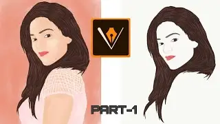 Simran dhawani vector art tutorial part #1 | adobe illustrator draw tutorial