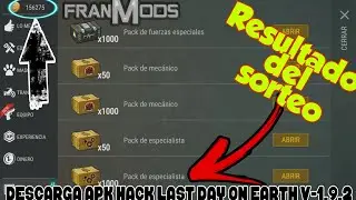 DESCARGA HACK LAST DAY ON EARTH 1.9.4 + RESULTADO DE GANADOR [FRANMODS]