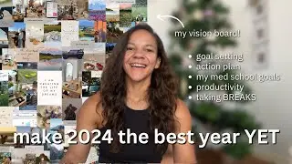 Make 2024 the BEST YEAR YET 🌟 | 4 steps to the ultimate yearly reset to *actually* crush your goals