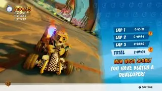 Megamix Mania - Developer Time Beaten!! - CTR Nitro-Fueled