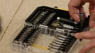 סט ביטים 40 חלקים STANLEY FATMAX (מק