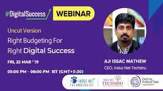How you should budget for your Digital Marketing and Digital Assets   Aji Issac Mathew
