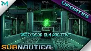 Subnautica UPDATES! Precursor Gun, Sunbeam Upclose, New Purple Artifacts