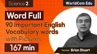 90 Important English Vocabulary Words with pictures I American Text Book Reading Science 2. FULL