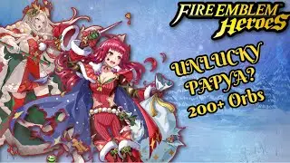 UNLUCKY PAPAYA!! | 200+ F2P ORBS SUMMONING | HOLIDAY LESSONS | FIRE EMBLEM HEROES