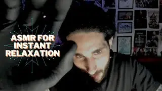 ASMR FOR INSTANT RELAXATION CLEANING YOUR FACE WITH GLOVES ✨ #asmr