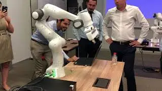 Bir robot ile çalışmak hiç bu kadar keyifli olmamıştı! - Franka Emika Panda | Entek Otomasyon