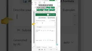 What happens if AI meets Excel? #AIinExcel #ExcelAI