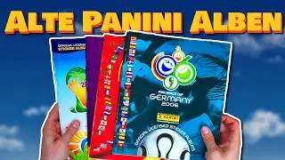Ein Blick auf meine Panini WM Sticker Alben aus der Kindheit