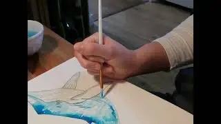 painting a whale
