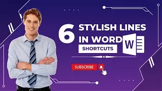 Mastering MS Word: Top Shortcut Keys for Drawing Stylish Lines