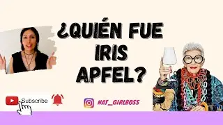 La vida de la influencer de moda Iris Apfel 😎