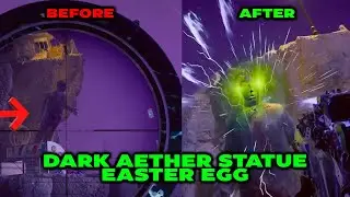 MWZ Dark Aether STATUE Easter Egg (Blueprint Reward)