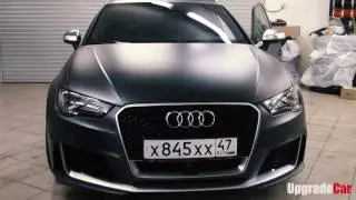 Audi RS3. Адаптивный круиз контроль . Приборная панель Virtual Cockpit. Рестайлинговые фонари.