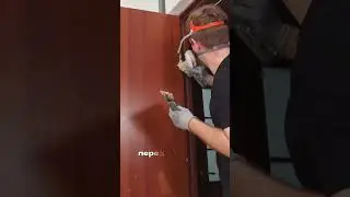 Как сделать старую дверь РОСКОШНОЙ за один день?