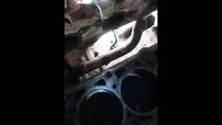 гранта автомат. 1,6-16кл. отделяем блок ДВС от автомата.