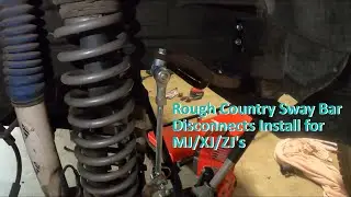 How to Install Rough Country Sway Bar Disconnects | MJ/XJ/ZJ