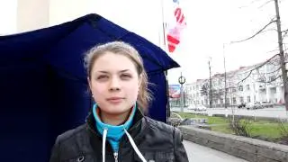 Молодогвардейцы поздравляют томичей с 9 мая