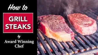 🔥 HOW to GRILL a STEAK 🥩 by MASTER CHEF