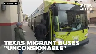Secretary Mayorkas calls Texas' migrant busing "unconscionable" in Austin stop