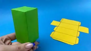 How to Make a Square Prism | 3D shape model