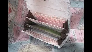 Long wallet made and made Part 2 Making a Handmade Wallet & How to Make a Fabric Wallet