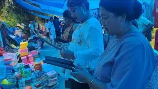 सावन महिनाको पहिलो हाटबजार The first hot bazaar of the month of Sawan