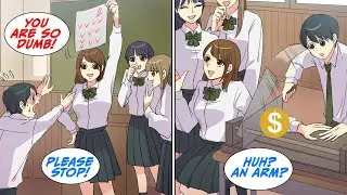 I accidentally cut a girl's arm off during art class and then… [Manga Dub]