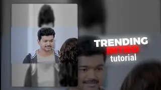 Trending intro tutorial | free xml | Alight motion | XML