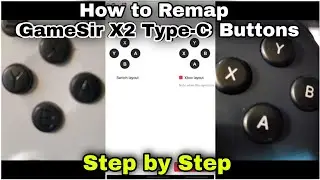 How to Remap GameSir X2 Type-C Buttons | Step by Step