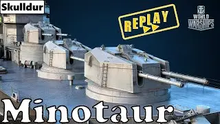 AP-Wundergranaten der Minotaur (205k DMG) // World of Warships Gastreplay