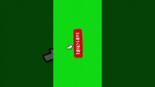 Animated Subscribe Button Green Screen Stock Footage for YouTube Creators 